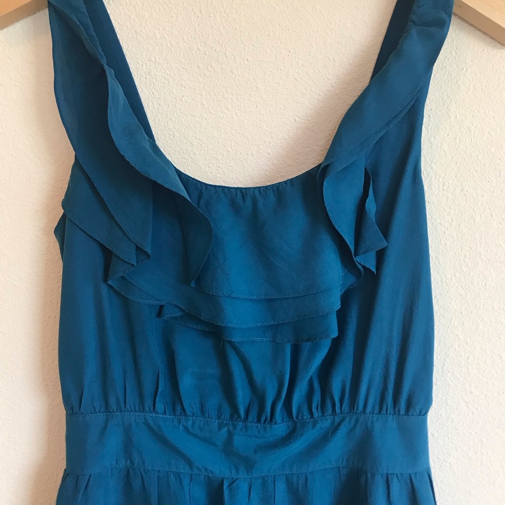 Ann Taylor LOFT Turquoise Dress